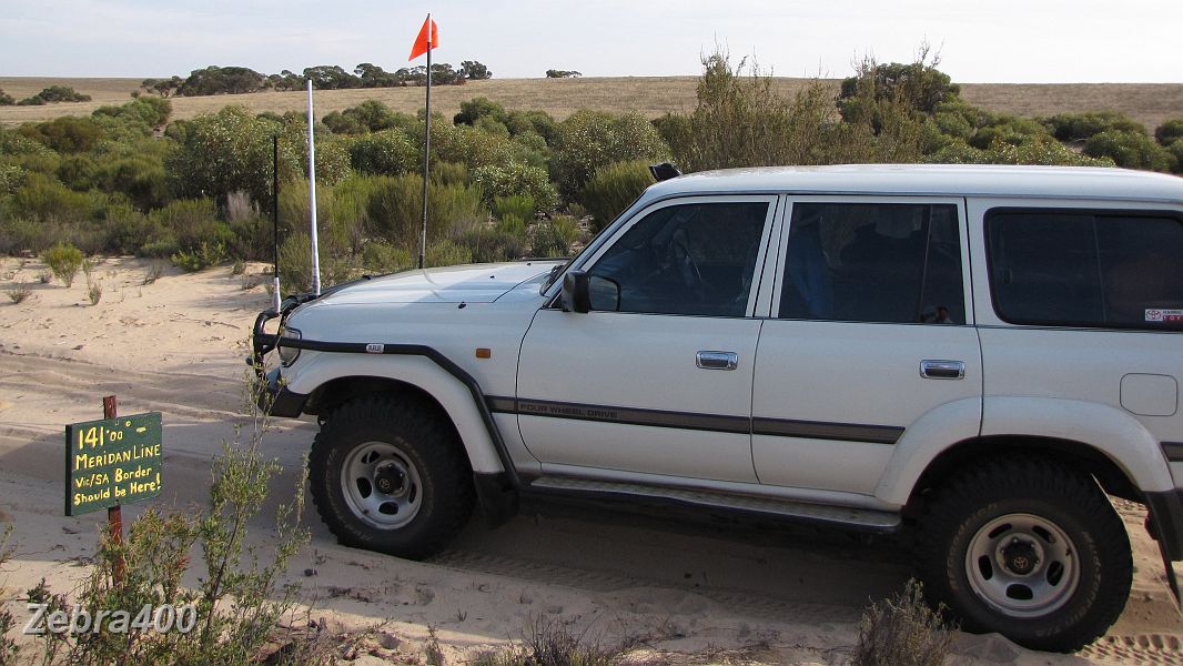 13-Zebra arrives at the 'Disputed Country' border.JPG